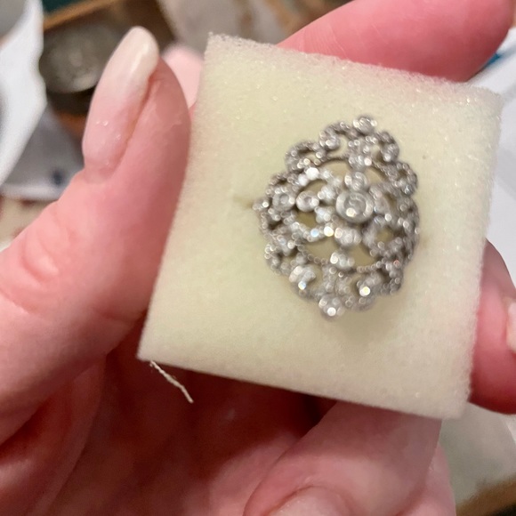 Diamond Cluster Ring - Picture 6 of 8